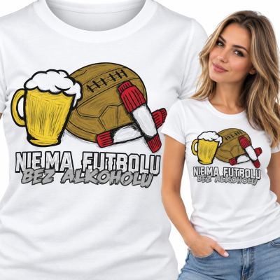 KOSZULKA ŚMIESZNA DAMSKA BEZ ALKOHOLU
